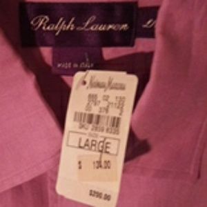 Large Ralph lauren purple label black label shirts